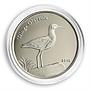 Shetland Islands 1 pound Tringa Glareola Bird Fauna Nature coin 2015