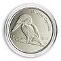 Shetland Islands 1 pound Halcyon Capensis Bird Fauna Nature coin 2015