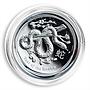 Australia 1 dollar Year of the Snake Lunar Series II Proof 1 oz High Relief 2013