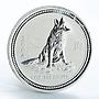 Australia 1 dollar Year of the Dog Lunar Series I 1 Oz Silver Coin 2006