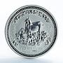 Australia 1 dollar Year of The Goat Lunar Series I 1 oz Silver Coin 2003