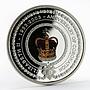 Australia 1 dollar 50 Years of Queen Elizabeth II Coronation silver coin 2003