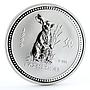 Australia 1 dollar Lunar Calendar series I Year of the Rabbit silver coin 1999