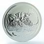Australia 15 dollars Year of Mouse Lunar 1/2 kg silver coin 2008 MINTAGE 739