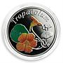 Belarus 10 Roubles Series Beauty of Flowers Nasturtium Flora Proof coin 2013