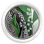 Belarus 10 roubles Beauty of Flowers Series Lily Valley Flora silve coin 2013