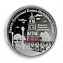 Cook Islands $10 Kiev-Pechersk Lavra Great Lavra Belltower silver coloured 2008