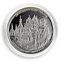 Cook Islands $ 5 12 wonders Holy Dormition Sviatohirsk Lavra silver coin 2009