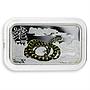 Cook Islands, $1, Year of the Snake,Yellow Banded, Lunar Calendar, coloured 2013