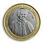 Moldova 100 rubles Pope Ioannes Paulus II  bimetal coin 2011