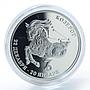 Transnistria 100 rubles Zodiac Signs Capricorn Horoscope silver coin 2005