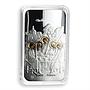 Niue 2 dollars Orthodox shrines Holy Trinity silver color proof gilded coin 2011