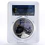 Niue 2 dollars Famous Express Train Limited New York PR69 PCGS silver coin 2010