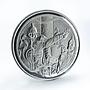 New Zealand 1 dollar Lord of Rings Theoden Rides Motion Picture silver coin 2003