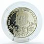 Russia 2 rubles 225th Anniversary of Krylov Fabulist proof silver coin 1994