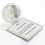 Turkmenistan 500 manat Centennial of the Discovery of Ak Bugday silver coin 2004
