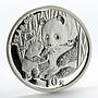 China 10 yuan Panda Series family proof silver coin 2005