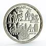 Egypt 1 pound Applied Professions proof silver coin 1980