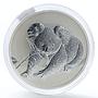 Australia 10 dollar Koala Bullion silver coin 10 oz 2010