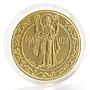 Ukraine 250 hryvnas Spiritual Treasures of Ukraine Oranta gold coin 1996