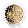 Ukraine 100 hryvnas Aeneid 200th anniversary publication Kotliarevskyi gold 1998