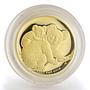 Australia 5 dollar Koala Wildlife Animal Bullion gold coin 1/25 oz 2008