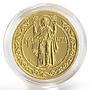 Ukraine 125 hryvnia Spiritual Treasures of Ukraine Oranta gold coin 1996