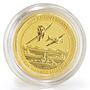 Tuvalu 15 dollar 75th Anniversary Pearl Harbor gold coin 1/10 oz 2016