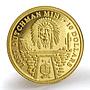 Cook Island 10 dollars Lost Dutchman Gold Mine Indian Desert gold coin 2006