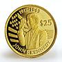 Niue 25 dollars Death of John F. Kennedy 1917-1963 President gold coin 1994