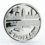 Singapore 5 dollars Benjamin Shears Bridge silver coin 1982
