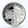 New Zealand 1 dollar Scott Base 1957-2007 proof silver coin 2007