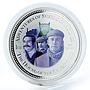 Cook Islands 2 dollars Sherlock Holmes Baskervilles Hound silver coin 2007