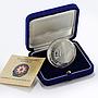 Azerbaijan 5 manat Central Bank 20 years silver coin 2012