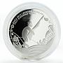 Azerbaijan 5 manat European Games in Baku Diving silver coin 2015