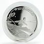 Azerbaijan 5 manat European Games in Baku Canoe Sprint silver coin 2015