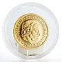 Monaco 20 euro Prince Rainier III proof gold coin 2002