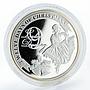 Niue 2 dollars Christmas Ladies Dancing proof silver coin 2009