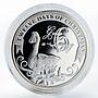 Niue 2 dollars Twelve Days of Christmas Geese a Laying silver coin 2009