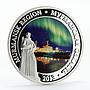 Niue 1 dollar Murmansk Region Ship Lenin Alyosha Monument proof silver coin 2013