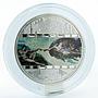 Cook Islands 20 $ Michelangelo Buonarroti Creation of Adam silver coin 2008