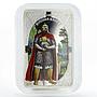 Benin 1000 francs Russian Knight colored silver coin 2015