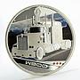 Tuvalu 1 dollar Trucks W900 colored silver coin 2010