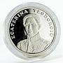 Romania 10 lei Combat Officer Ecaterina Teodoroiu silver coin 2017