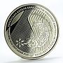 Ukraine 5 hryvnia 100 Anniversary of National Kobzar Choir nickel coin 2018