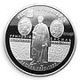 Ukraine 10 hryvnia Tarnowski Family Cossack silver proof coin 2010