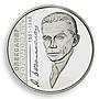 Ukraine 5 hryvnia Aleksandr Bogomolets Pathophysiology silver proof coin 2011
