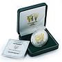 Ukraine 10 hryvnia Digging Potatoes People gilded silver proof coin 2018