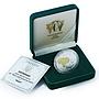 Ukraine 5 hryvnia Ram Aries Fauna gilded silver proof coin 2019