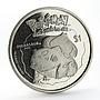 Niue 1 dollar Pokemon Bulbasaur copper-nickel coin 2001